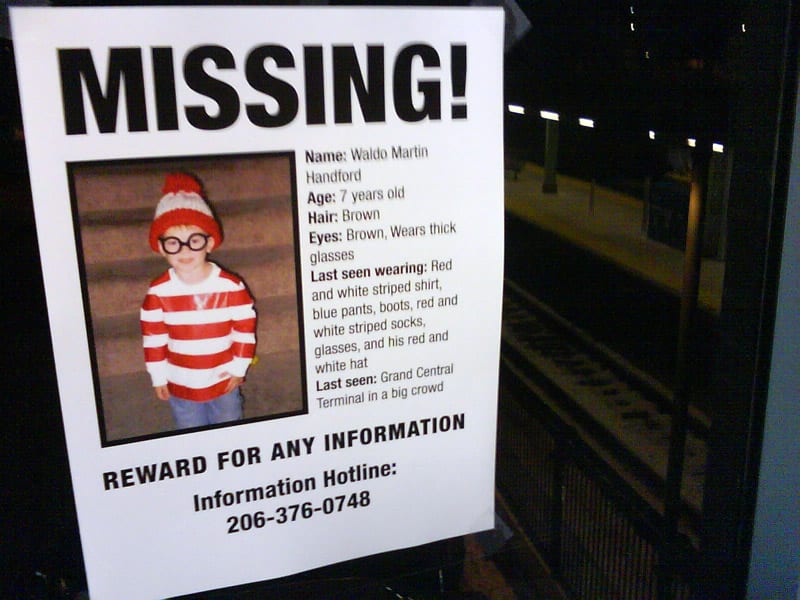 LOOK > Is This the Weirdest 'Lost and Found' Sign Ever?