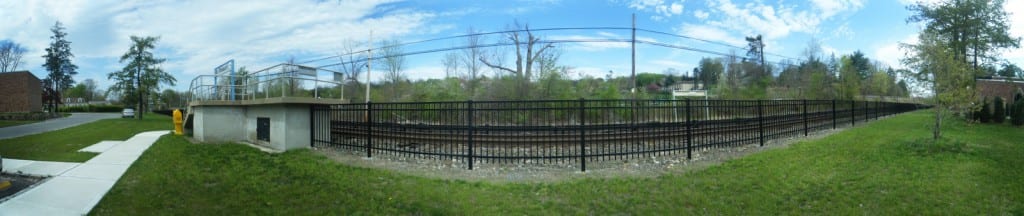 Panorama of the South-side Platform
