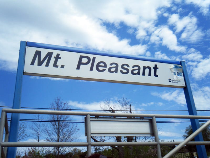 Mt. Pleasant Station: Weekend - MTA Metro-North Railroad