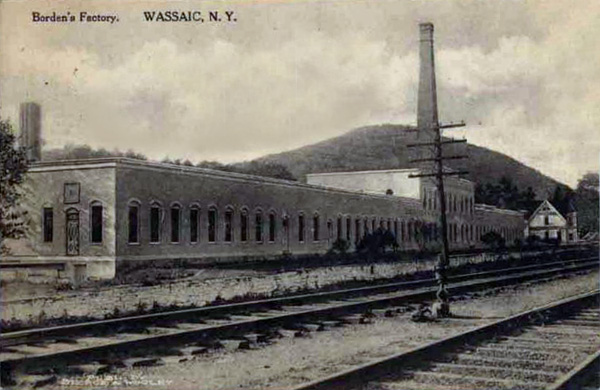 The first successful condensed milk factory, Wassaic, New York