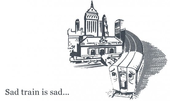 Sad train is sad...
