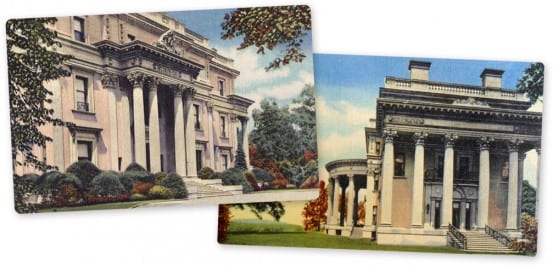 Postcards from the Vanderbilt Mansion