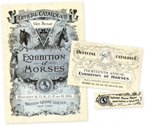Catalog for the 1898 National Horse Show