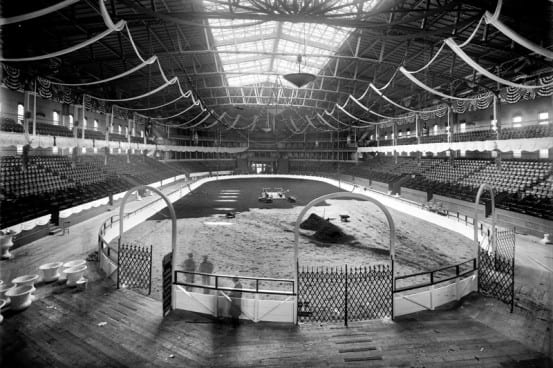 Ring for the National Horse Show at Madison Square Garden