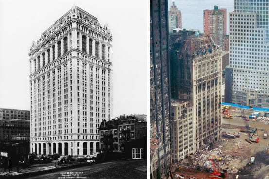 Nearly a hundred years apart - 1907 and 2001
