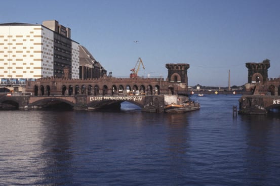 The Oberbaum Bridge, 1993