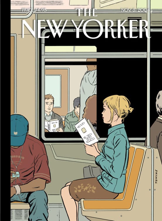 Railroad covers of The New Yorker