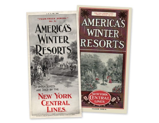Brochures published by Daniels during his tenure as General Passenger Agent