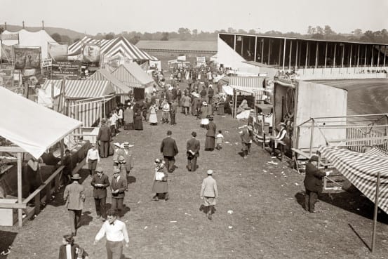 The midway at the Westchester County Fair