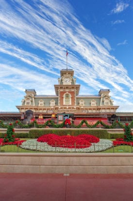 Disney World's train station is designed to look like the old Saratoga Springs station in NY