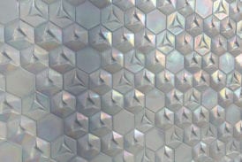 Wall pattern on the Red Line