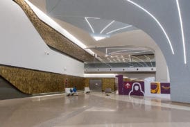 A different pattern at Msheireb station